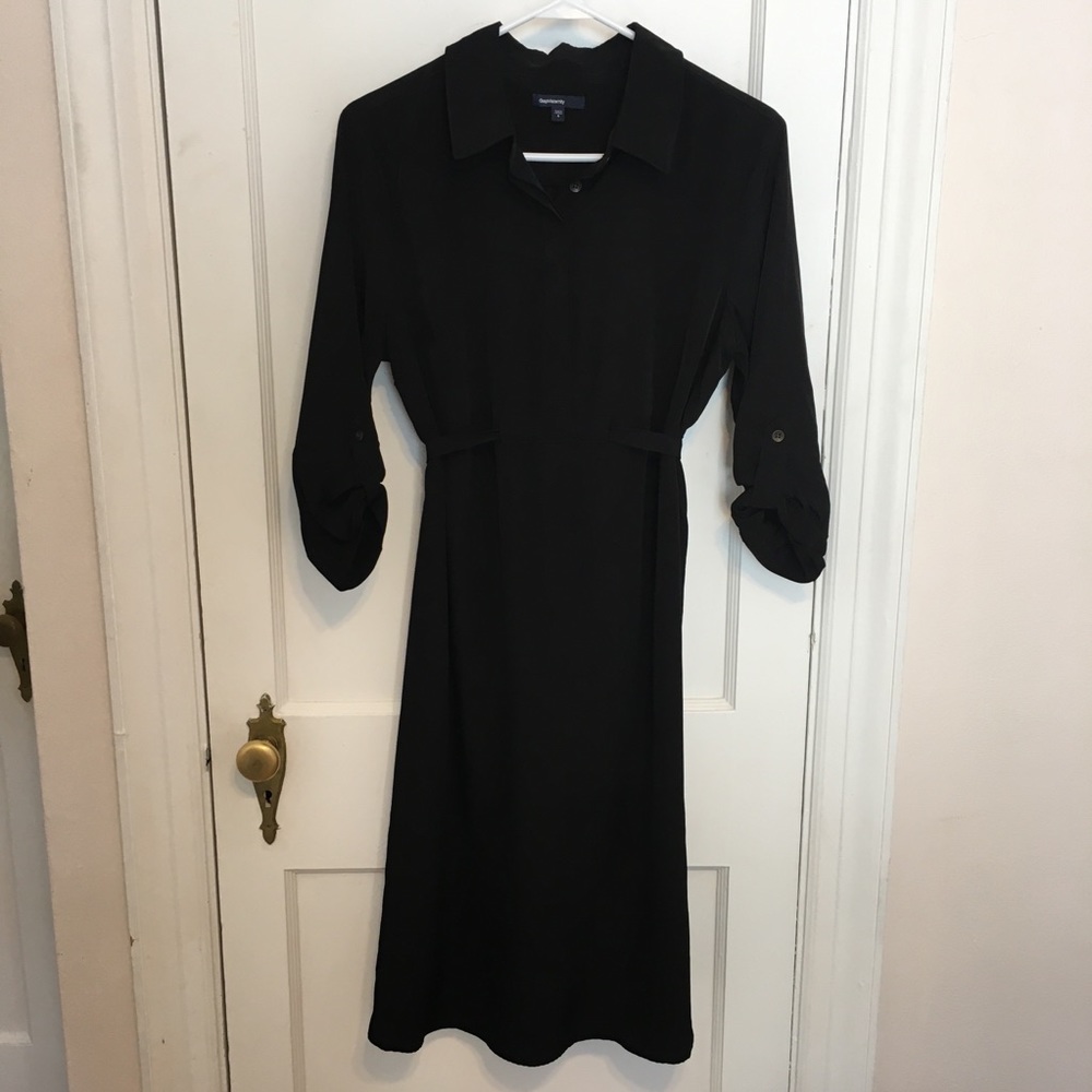 GAP Black Maternity Dress